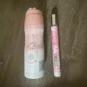 Yara Pink Perfumed Spray and body spray